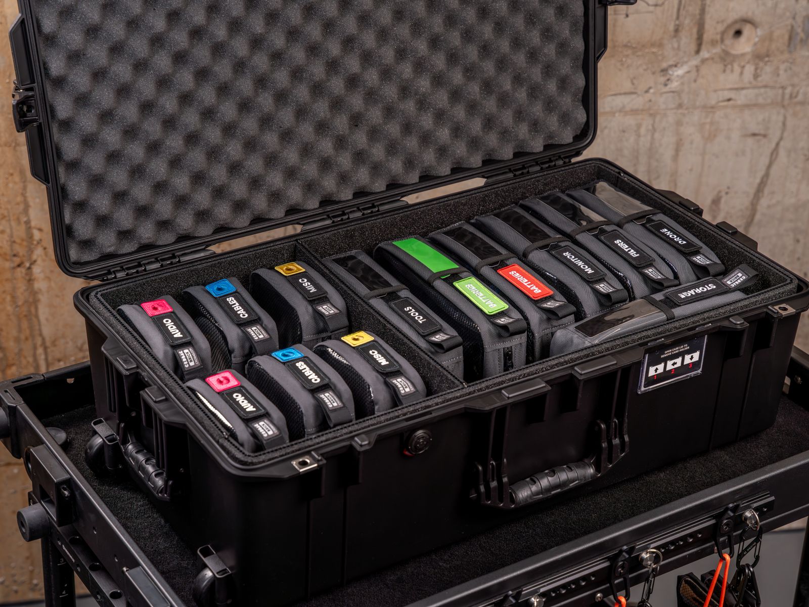 espuma para case de equipamentos